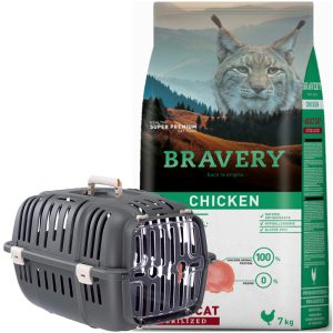 Bravery Gato Castrado Pollo 7 Kg