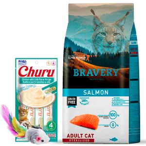 Bravery Gato Castrado Salmon 7 Kg