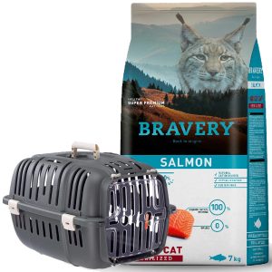 Bravery Gato Castrado Salmon 7 Kg