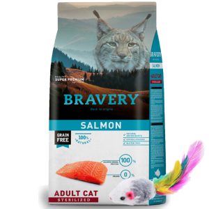 Bravery Gato Castrado Salmon 2 Kg