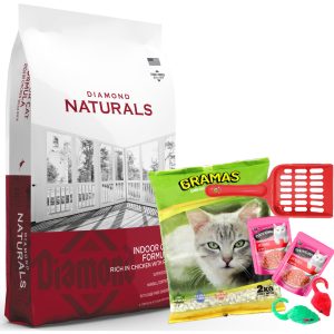 Alimento Diamond Naturals Gato Indoor Chicken 7,5 Kg
