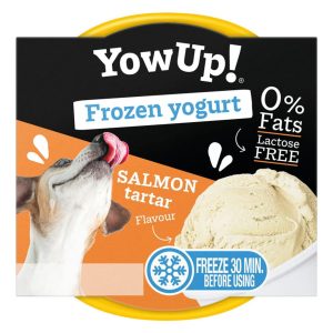 Yogurt Helado Para Mascotas Yowup! Sabor Salmon 110 Gr