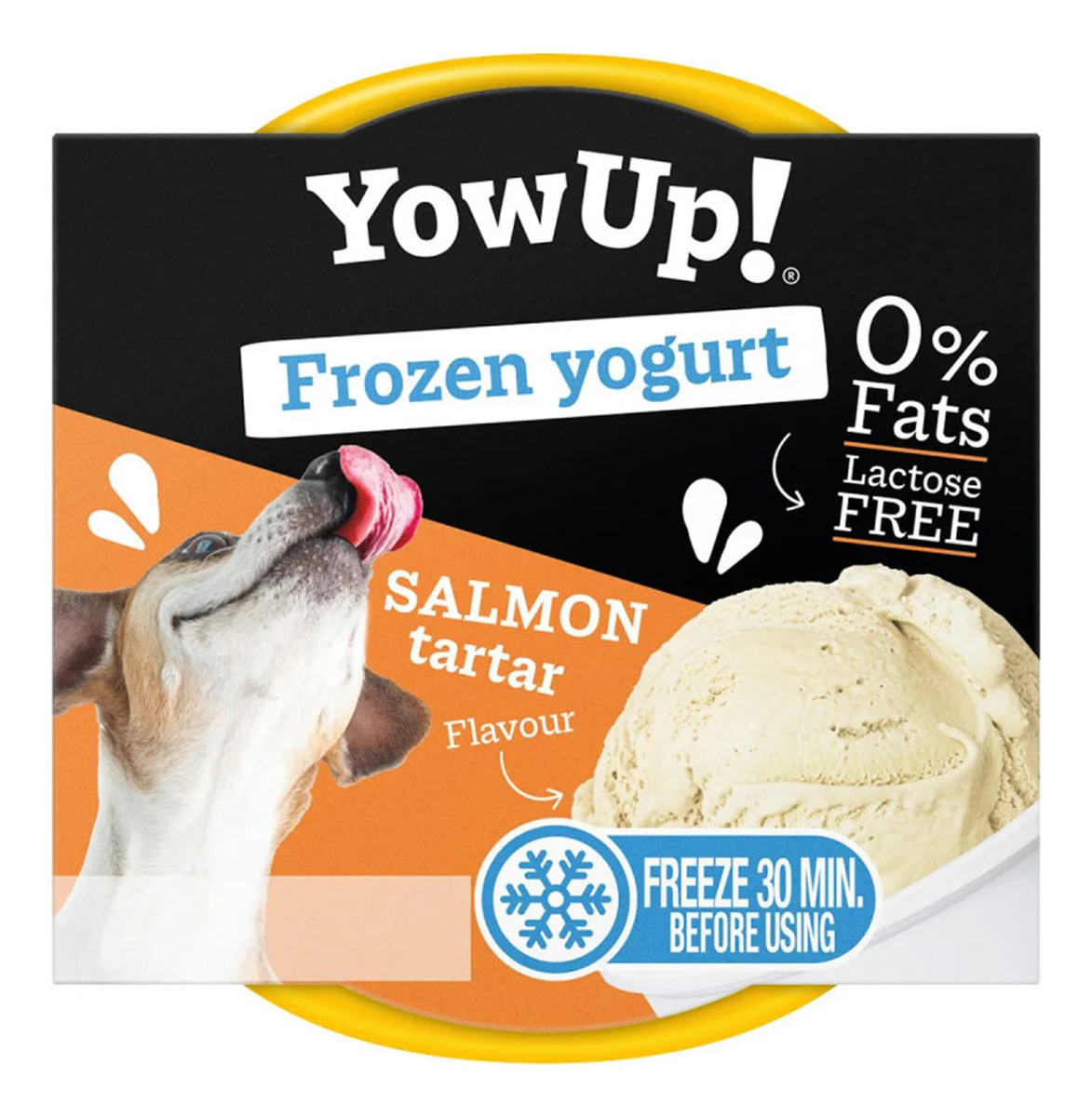 Yogurt Helado Para Mascotas Yowup! Sabor Salmon 110 Gr