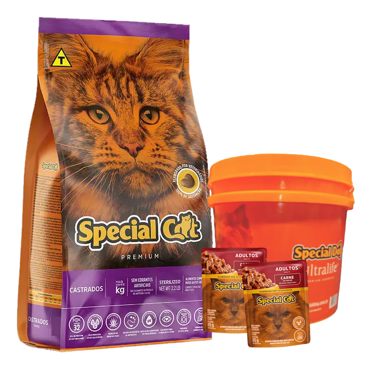 Special Cat Premium Gato Adulto Esterilizado Sabor Mix 10 Kg