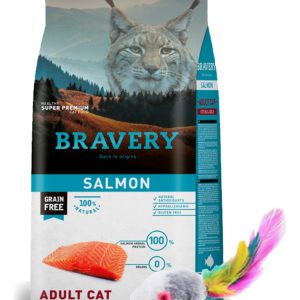 Alimento Bravery Gato Castrado Salmon 2 Kg
