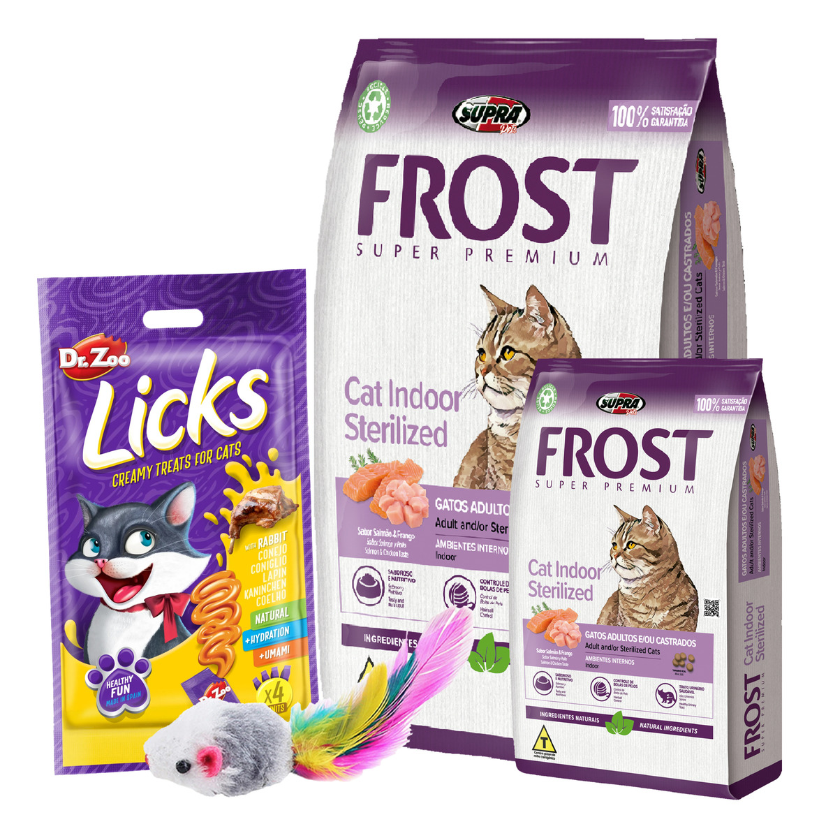 Alimento Gato Adulto Frost Cat Indoor 8,5 Kg + Regalo