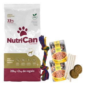 Alimento Perro Adulto Nutrican 22 Kg + Regalo + Envío
