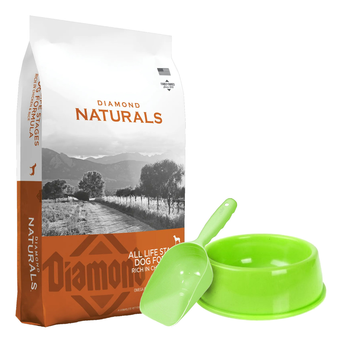 Alimento Diamond Naturals Perro Todas Las Edades Pollo 15 Kg