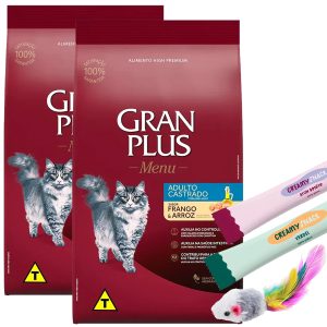 Gran Plus Menu Gato Castrado Sabor Pollo y Arroz 20 Kg