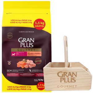 Gran Plus Gourmet Perro Adulto Raza Mini /Salmon y Pollo 16,5 Kg