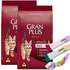 Gran Plus Menu Gato Adulto Sabor Salmón y Arroz 20 Kg