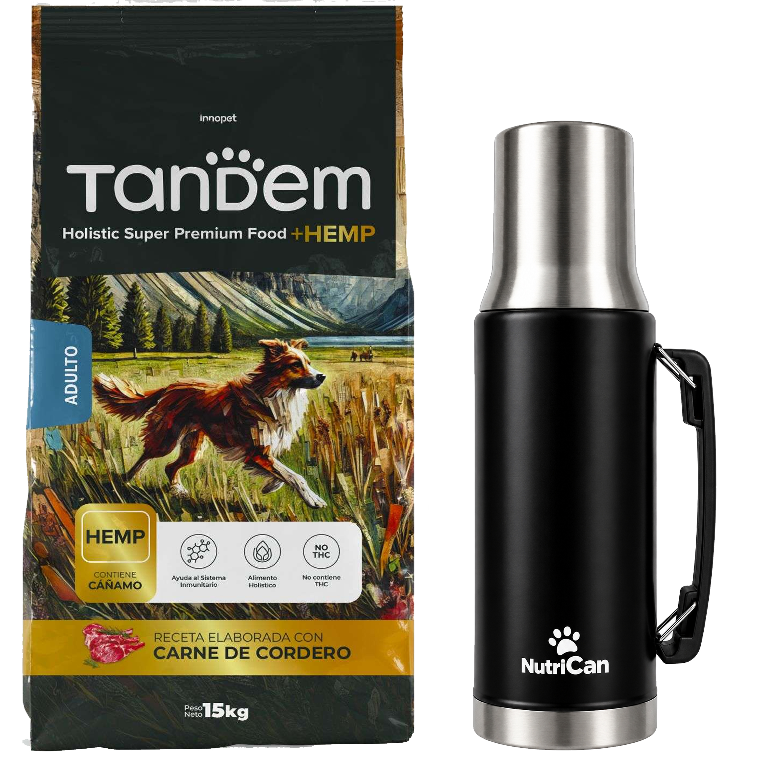 Tandem Perro Adulto Cordero 15 kg