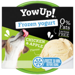 Yogurt Helado Para Mascotas YowUp! Pollo y Manzana 110 Gr