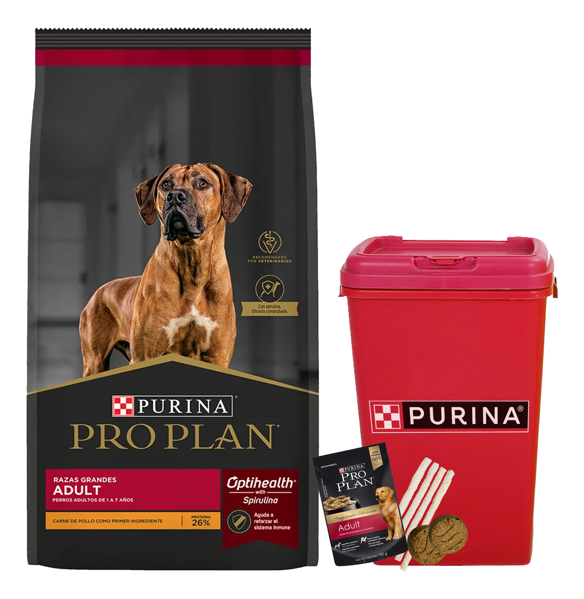 Alimento Purina Pro Plan Perro Adulto 18 Kg + Envío Gratis - Imagen 5