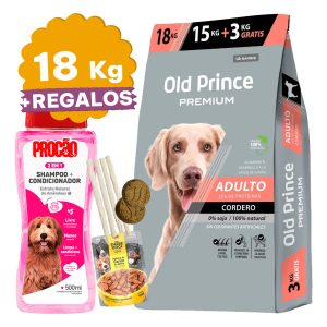 Alimento Old Prince Premium Adulto Cordero 15 Kg