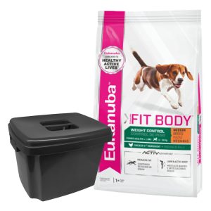 Eukanuba Perro Adulto Fit Body Control De Peso Raza Mediana 15 Kg