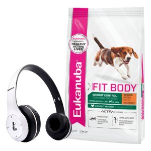 Eukanuba Perro Adulto Fit Body Control De Peso Raza Mediana 15 Kg