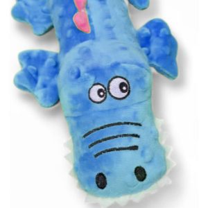 Juguete Peluche Para Perro Cocodrilo Varios Colores