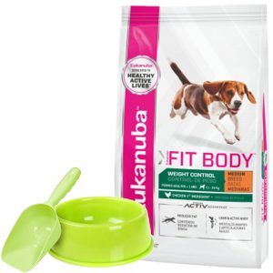 Eukanuba Perro Adulto Fit Body Control De Peso Raza Mediana 15 Kg