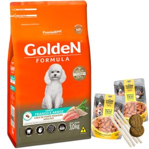 Golden Formula Perro Adulto Raza Pequeña Pollo 3 kg