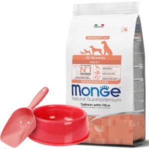Monge Adulto Todas Las Razas Salmón/ Arroz 12 Kg