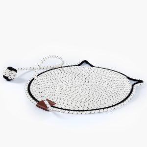 Rascador Alfombra Cat Cuerda Con Pelota Varios Colores