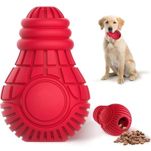 Juguete Dispensador Sabor Pollo Gigwi Rojo M