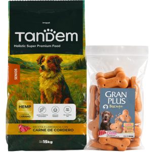 Tandem Perro Senior Sabor Cordero 15 Kg