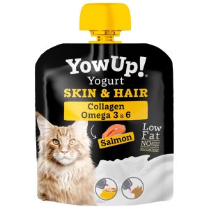 Yogurt Para Gato Yowup! Skin And Hair Salmon 85 Grs