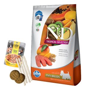 N&D Tropical Perro Adulto Raza Pequeña Salmón 2,5 kg