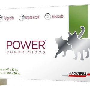 Power Pastilla Antipulgas Perro 10 A 20kg - Gatos 6 A 12kg