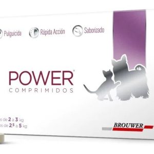 Power Pastilla Antipulgas Perro 2.5 A 5kg - Gatos 2 A 3kg