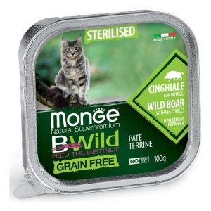 Paté Monge Gato Bwild Sterilised Wild Boar 100 Gr