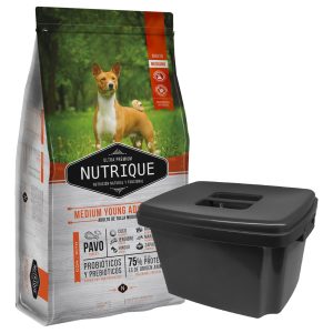 Nutrique Alimento Perro Adulto Raza Mediana 12 Kg + Regalo
