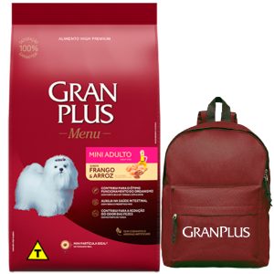Gran Plus Menú Perro Adulto Raza Mini 15 Kg