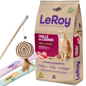 Le Roy Premium Gato Adulto Castrado Grillé de Carnes 20 kg