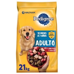 Pedigree Adulto Carne Pollo Y Cereales 21 kg (BOLSA CON DETALLE)