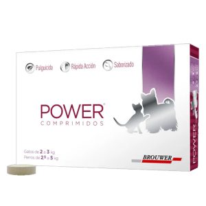 Antipulgas Power Comprimido Gatos 2-3kg Perro 2.5-5kg