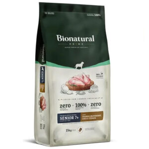 Bionatural Prime Perro Senior Raza Mediana Y Grande 15 Kg (BOLSA CON DETALLE)