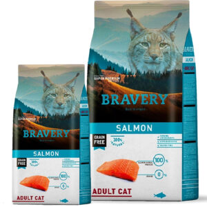 Bravery Gato Castrado Salmon 7,6 Kg