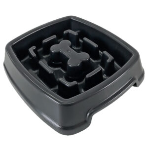 Comedero Lento Grande Para Perro Menplast 1.2 Lts