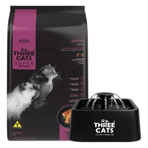 Alimento Threecats Gato Adulto Super Premium 15 Kg.