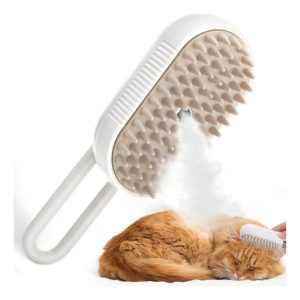 Cepillo De Vapor Eléctrico Recargable Para Mascotas