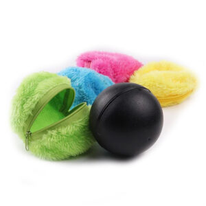 Juguete Pelota Peluda Robot Con Cambios Para Mascotas