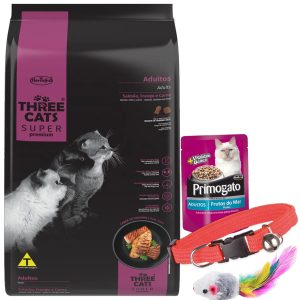 Three Cats Super Premium Gato Adulto 15 Kg