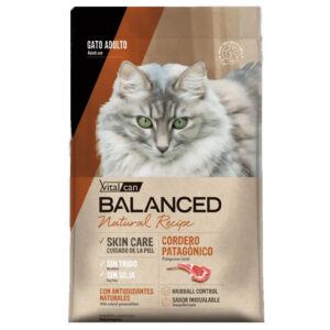 Balanced Natural Recipe Gato Adulto Cordero Patagónico 7,5 Kg (BOLSA CON DETALLE)