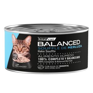 Lata Balanced Gato Soufflé de Merluza 85 gr