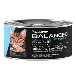 Lata Balanced Gato Soufflé de Pollo 85 gr