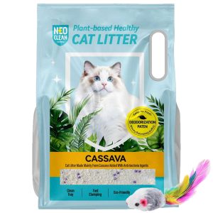 Arena Sanitaria Neo Clean Cassava Yuca Antibacterial 2,5 Kg