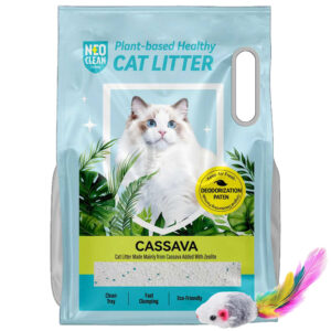 Arena Sanitaria Neo Clean Cassava Yuca Zeolite 2,5 Kg